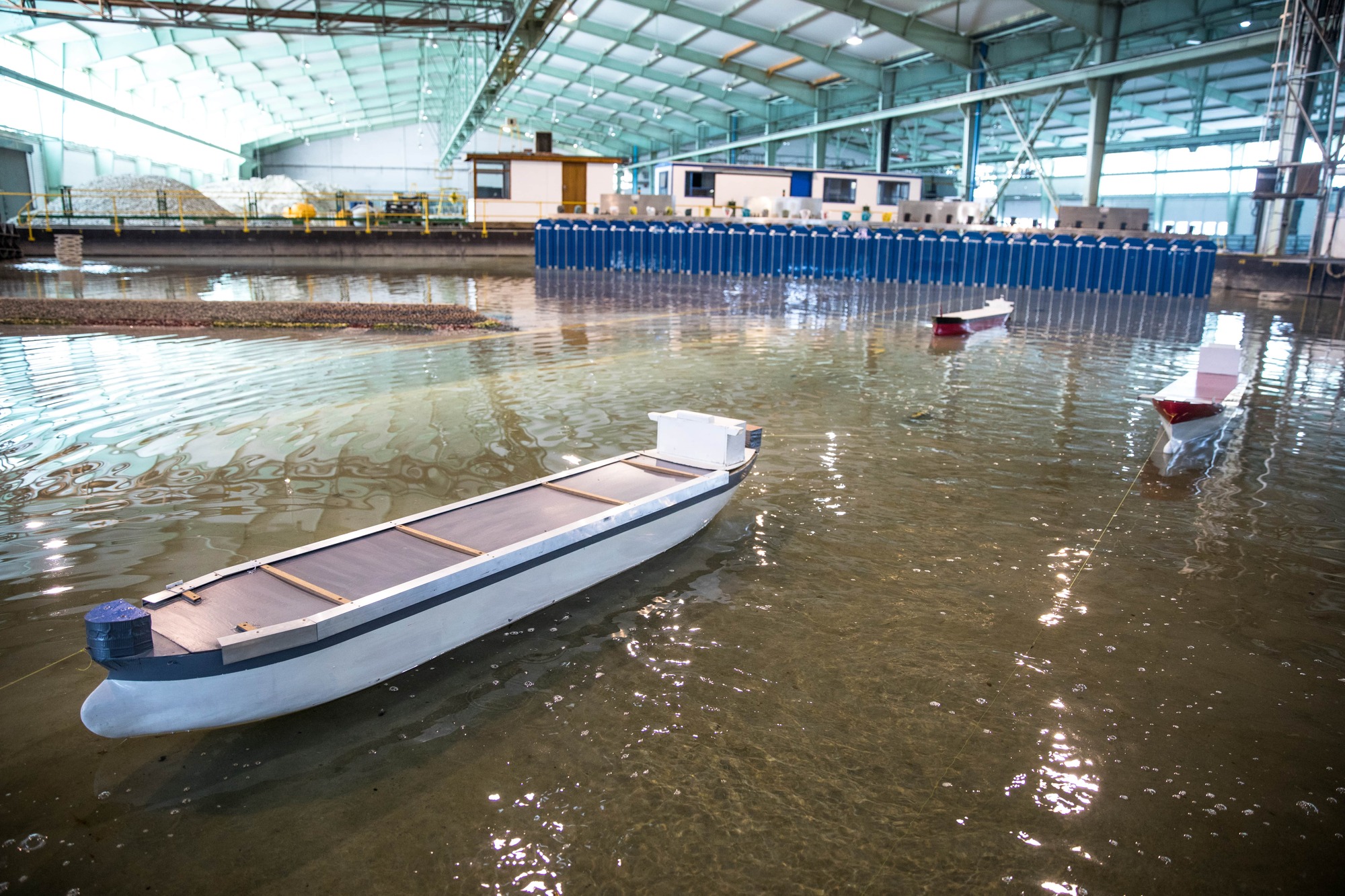Boats on water