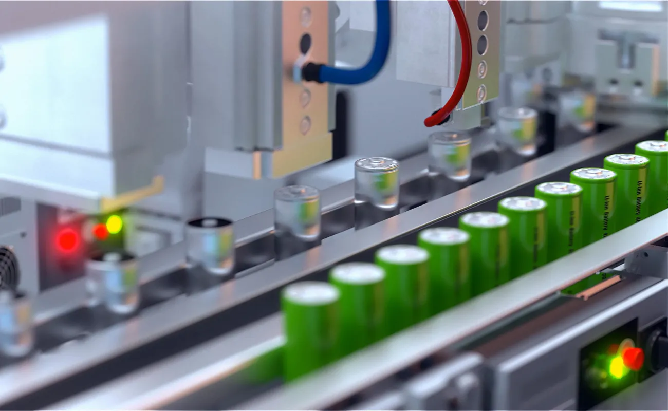 Hand holding a container with yellowish liquid