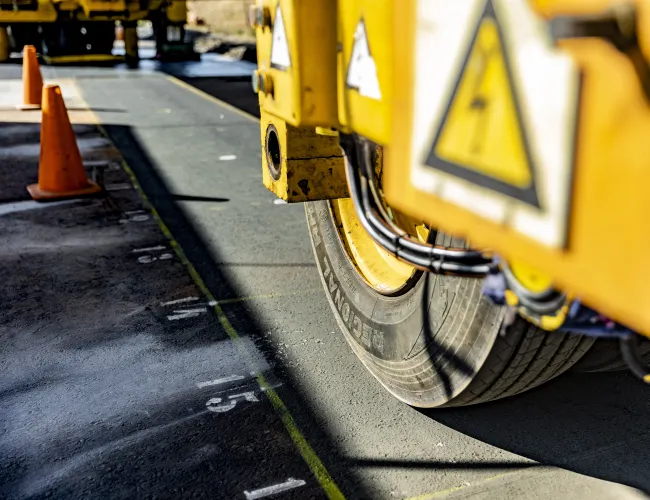 Heavy vehicle simulator