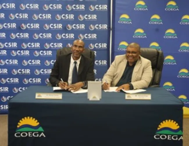 CSIR and Coega